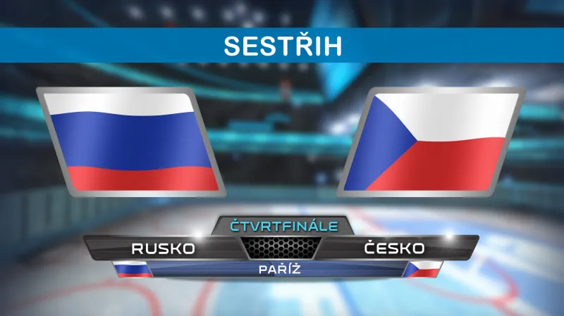 Sestřih utkání Rusko - Česko