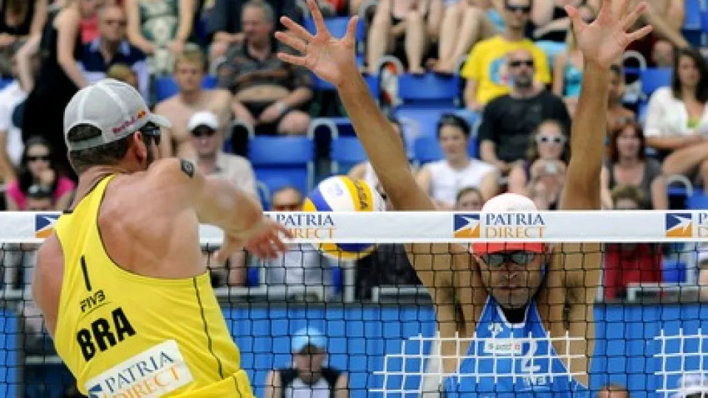 Finále turnaje v plážovém volejbalu