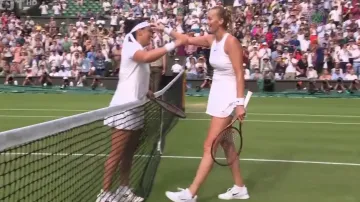 Kvitová i Lehečka ve Wimbledonu skončili