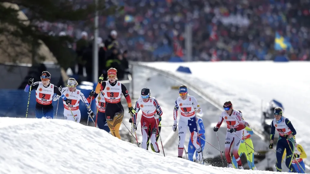 Štafeta žen na 4x5 km