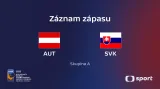 Záznam utkání Rakousko – Slovensko