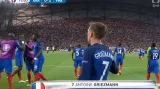 Gól v utkání Německo - Francie: Griezmann - 0:2 (72. min)