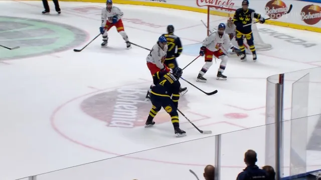 Gól v utkání Česko – Švédsko: Andersson – 1:3 (35. min.)