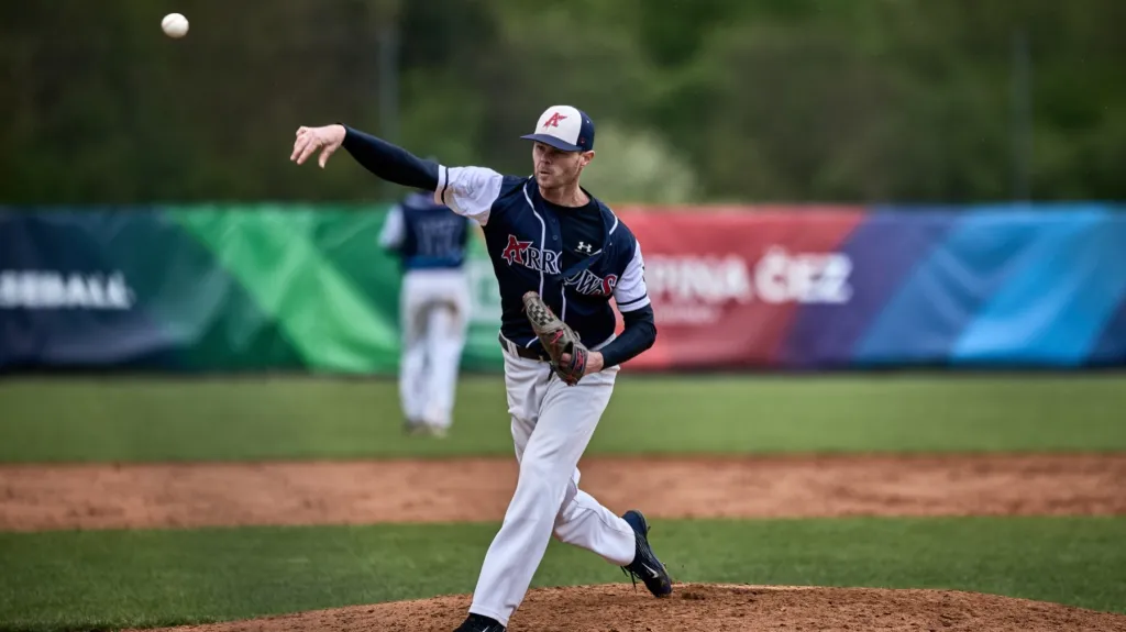 Nadhazovač Arrows Ostrava Boris Bokaj