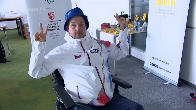 Drahonínský a Peška převzali paralympijskou kolekci