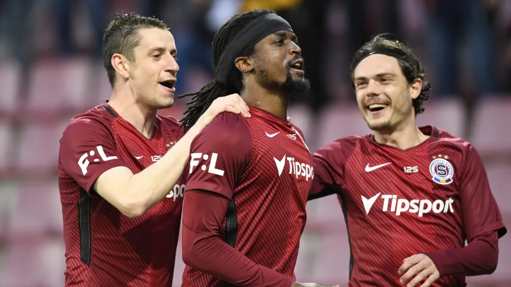 Costa slaví gól Sparty