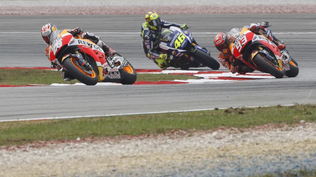 Kdo z koho? Dani Pedrosa, Valentino Rossi a Marc Marquez