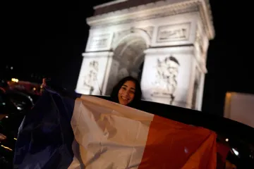 Francie oslavuje postup do finále MS