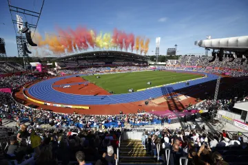 Alexander Stadium v Birminghamu – dějiště ME v atletice