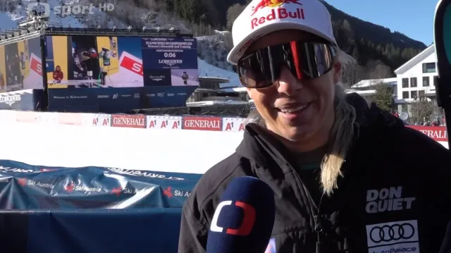 Ledecká si na sjezdovce v Saalbachu užívá hlavně skoky