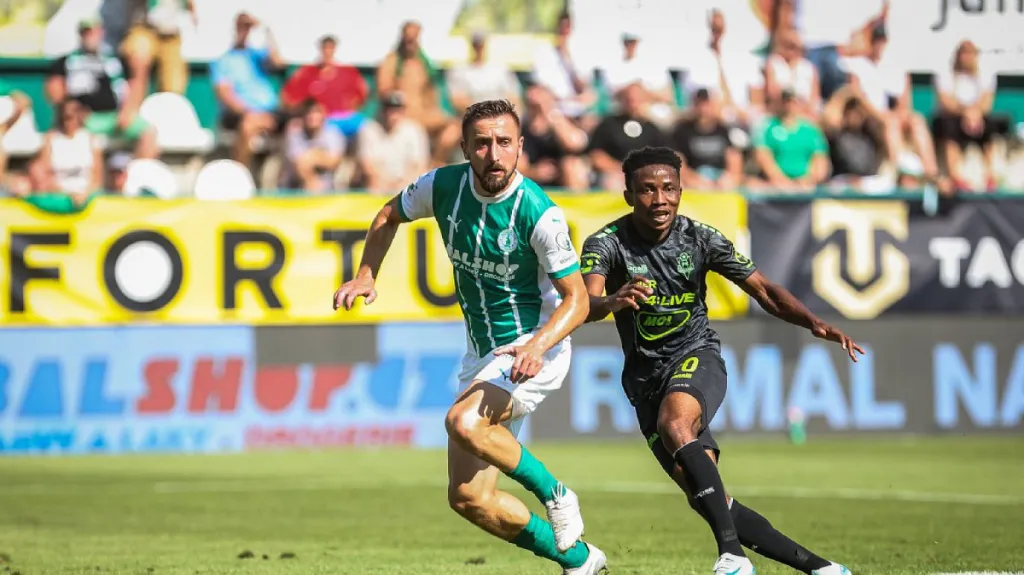 Utkání Jablonce s Bohemians 1905