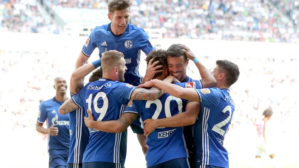 Radost fotbalistů Schalke