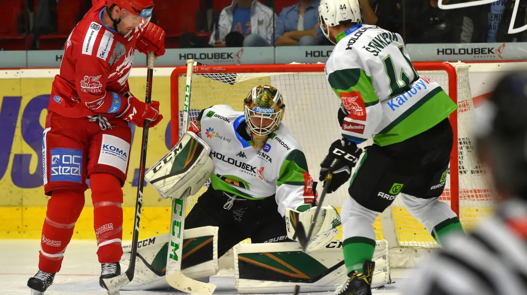 Utkání Karlovy Vary - Třinec