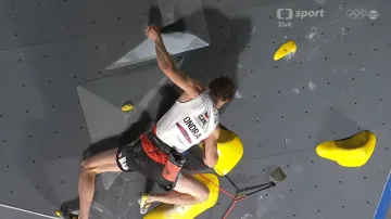 Kvalifikace lezení na obtížnost Adama Ondry