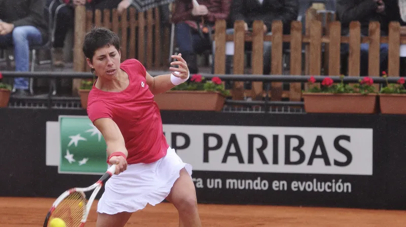 Záhlavová-Strýcová podlehla Suárezové 0:2 na sety
