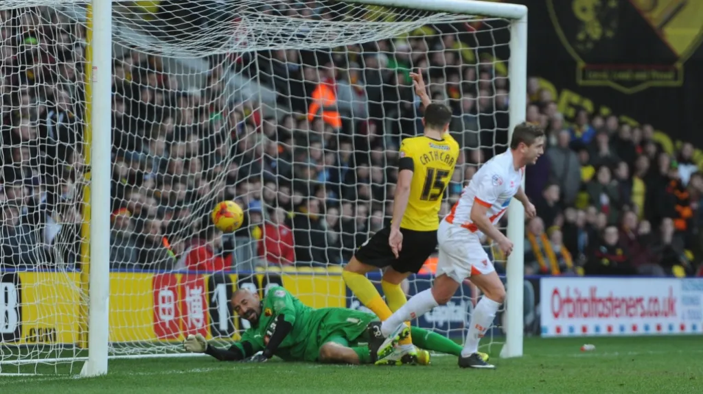 Utkání Watford - Blackpool