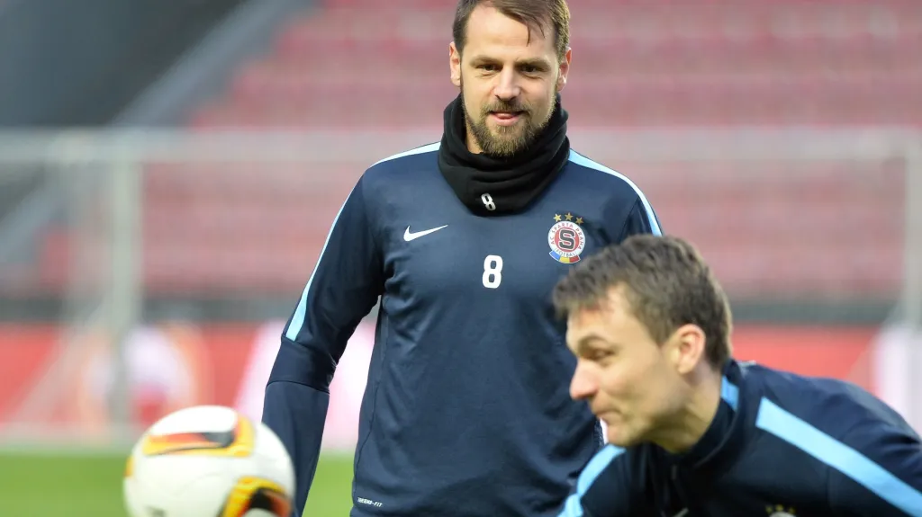 Marek Matějovský s Davidem Lafatou