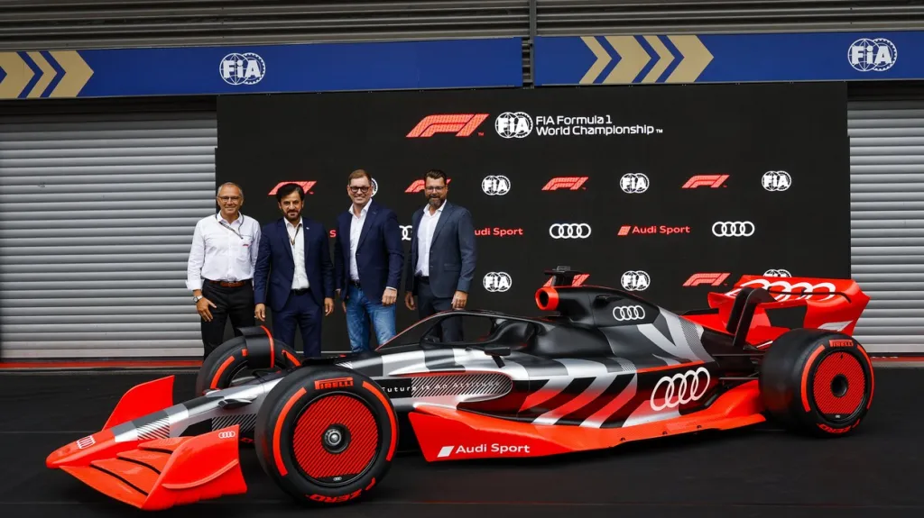 Vedení automobilky Audi, která vstoupí do F1