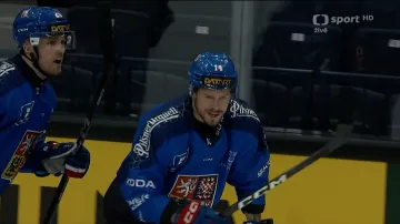 Gól v utkání Česko – Švýcarsko: Chlapík – 2:0 (6. min.)