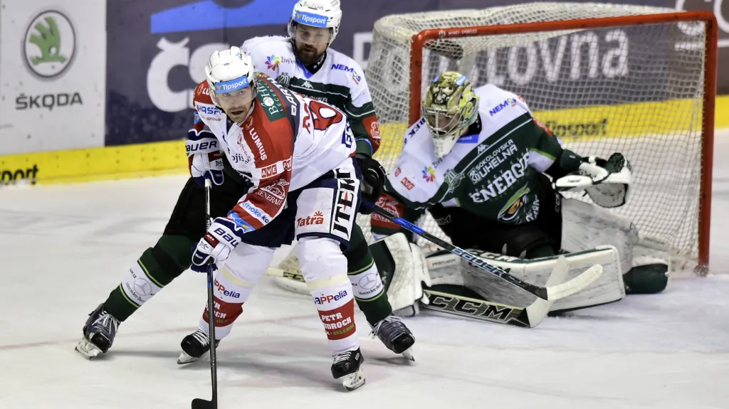 Utkání Pardubice - Karlovy Vary