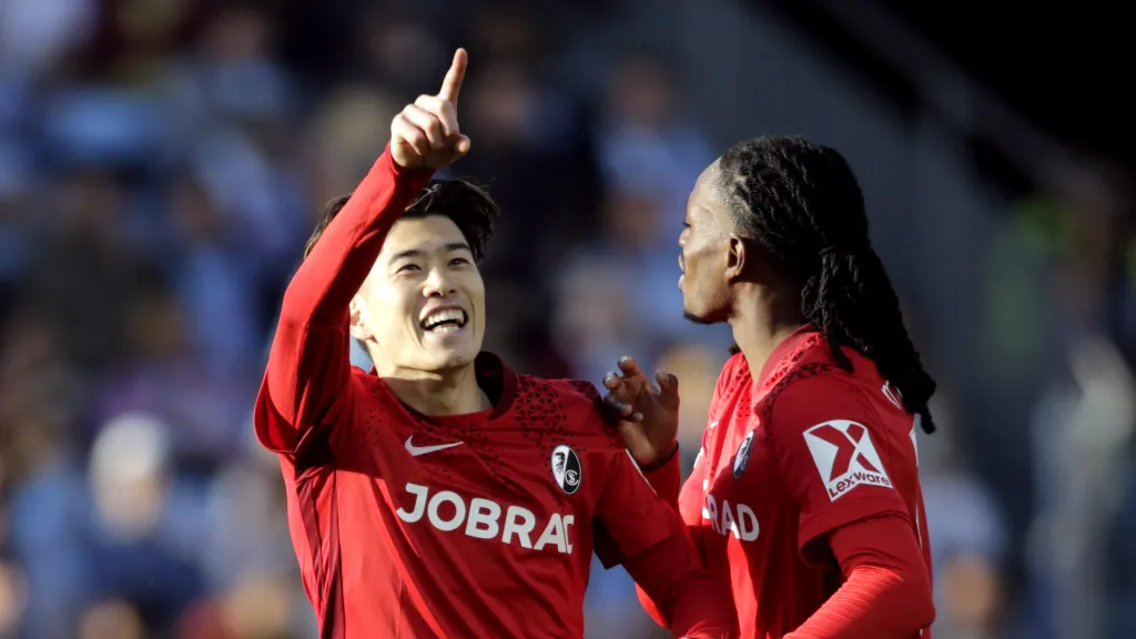 Radost hráčů Freiburgu