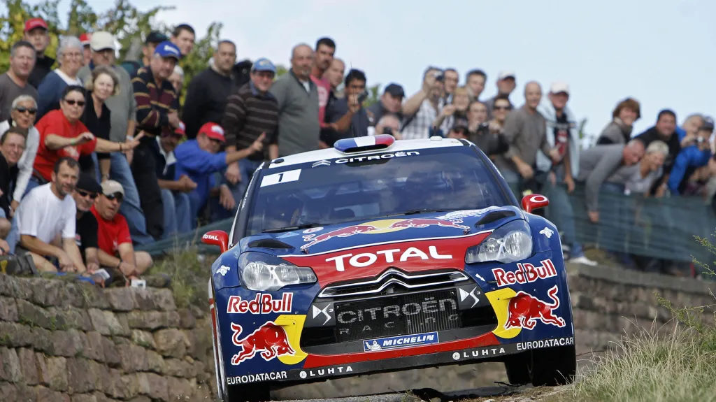 Sébastien Loeb na domácí půdě při Francouzské rallye