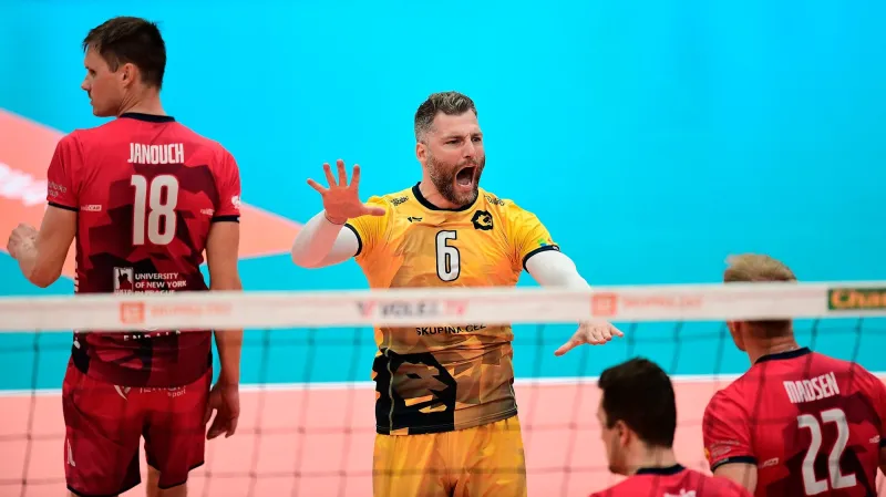 Sestřih 3. finále volejbalistů Lvi Praha – Karlovarsko