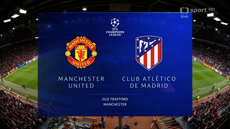 Sestřih utkání Manchester United – Atlético Madrid