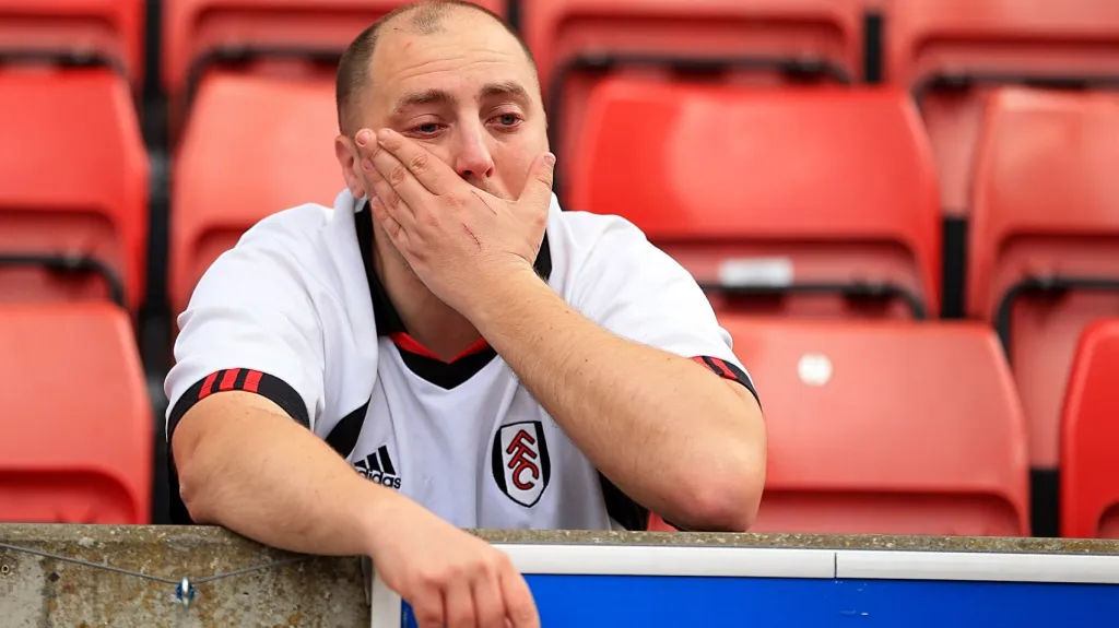 Zklamaný fanoušek Fulhamu