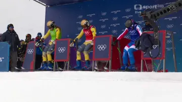 Záznam vyřazovacích jízd skikrosařek