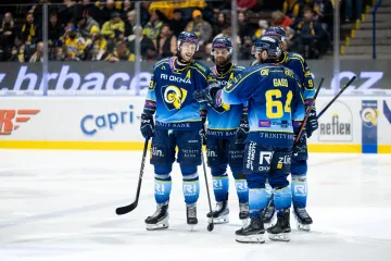 Hokejisté Zlína se radují