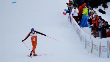 Adrian Solano na mistrovství světa v Lahti