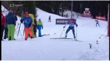 Sestřih sprintu biatlonistek na SP v Oberhofu