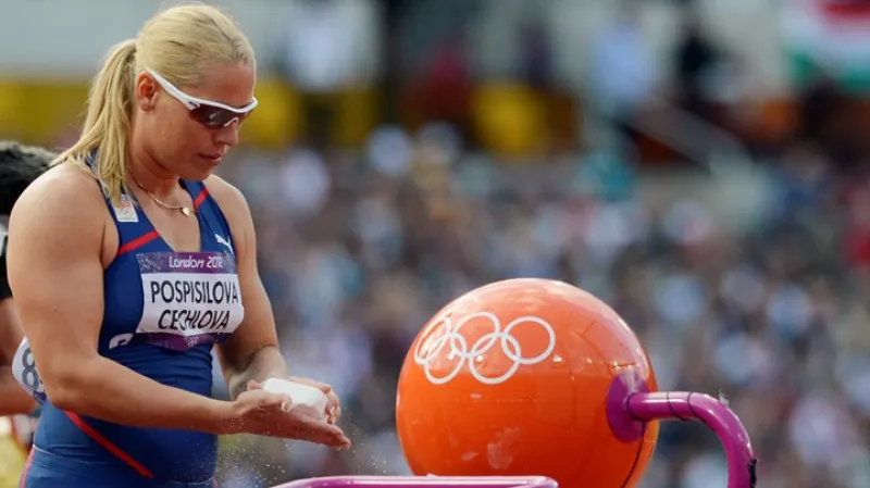 Věra Pospíšilová-Cechlová při kvalifikaci