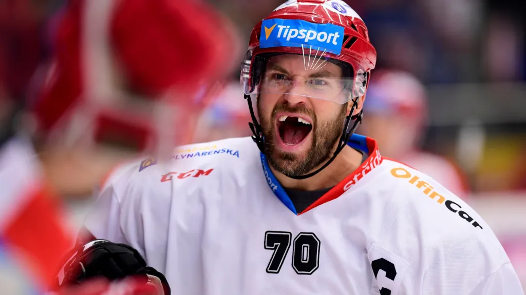 Hradecký forvard Radek Smoleňák