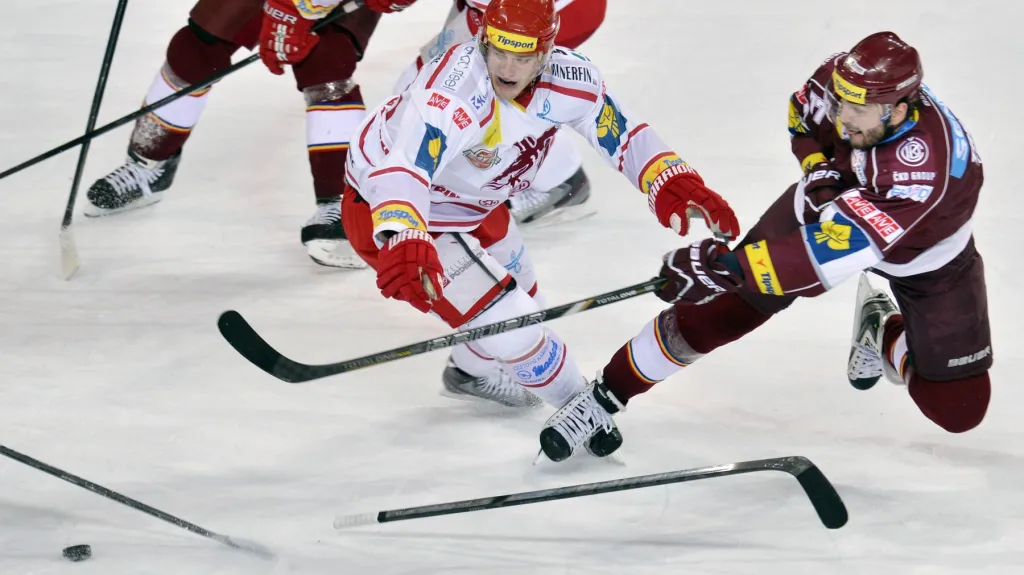 Utkání Sparta - Třinec