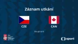 Záznam utkání Česko – Kanada