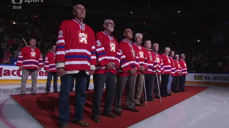 Ocenění hokejových legend z roku 1976