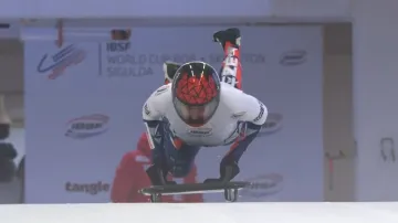 První jízda Anny Fernstädtové v Siguldě