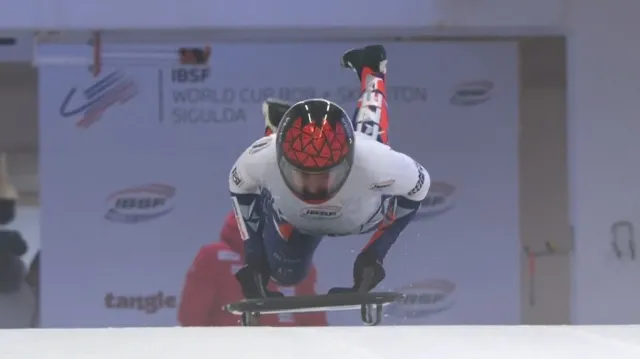 První jízda Anny Fernstädtové v Siguldě