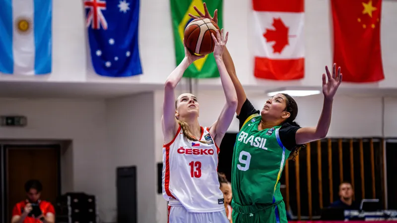 Závěr utkání Česko – Brazílie