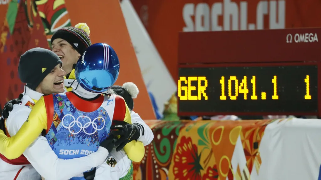 Radost německých skokanů