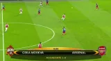 Sestřih zápasu CSKA Moskva - Arsenal