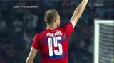Gól v utkání Karabach - Plzeň: Krmenčík - 1:1 (85. min.)