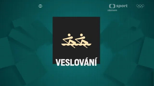 Záznam prvních tří veslařských rozjížděk