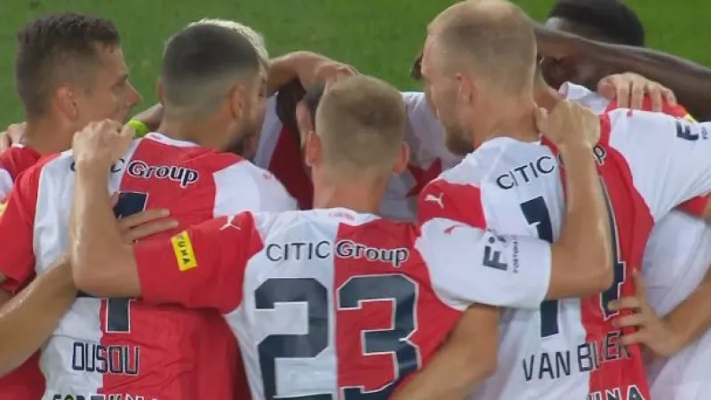 Sestřih utkání Dnipro – Slavia s ohlasem