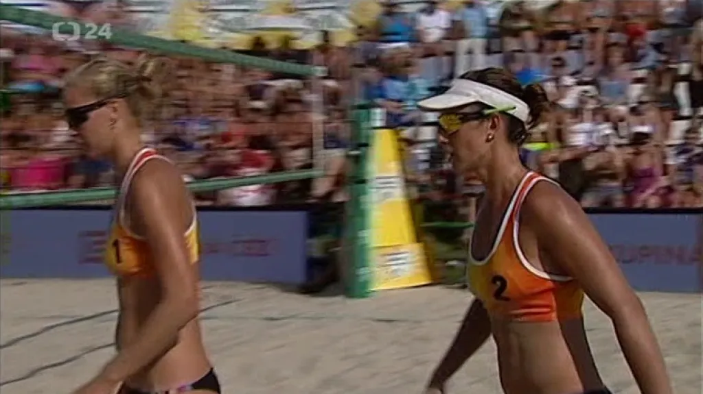 Sestřih ze Superpoháru v plážovém volejbalu v Opavě