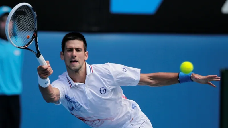 Novak Djokovič hraje na Australian Open s lehkostí