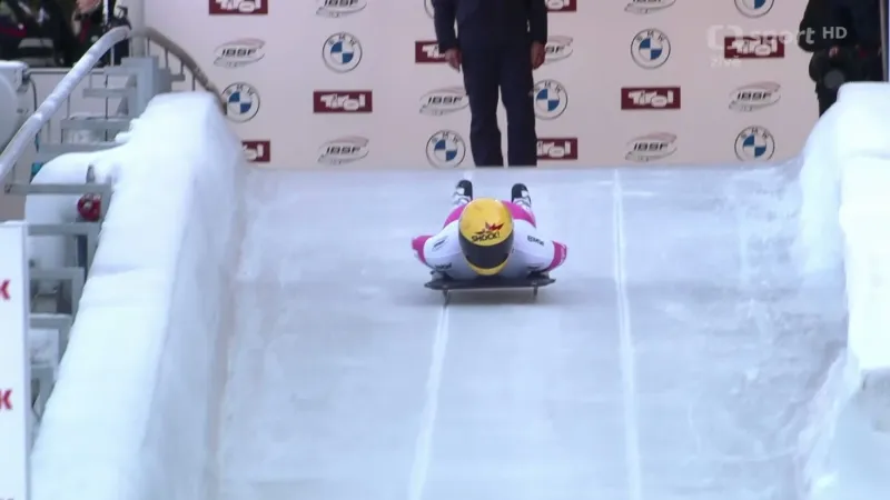 Druhá jízda na SP v Innsbrucku v podání Anny Fernstädtové