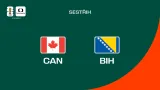 Sestřih utkání Kanada – Bosna a Hercegovina